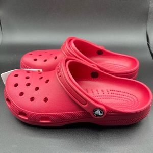 Red crocs